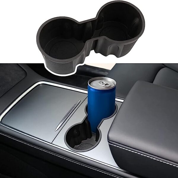 motrobe tesla model Y/3 center console cup holder insert