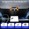 chirano tesla model Y/3 windshield sunshade