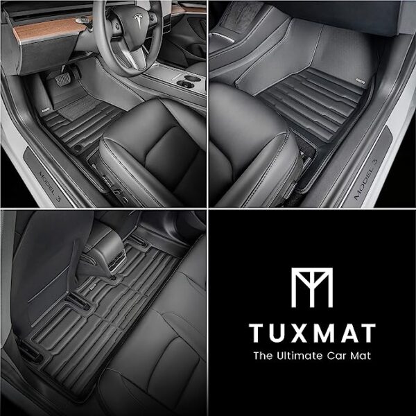tuxmat tesla floor mats for model 3