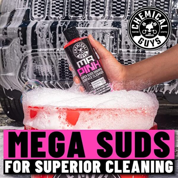 chemical guys pink foaming car wash soap