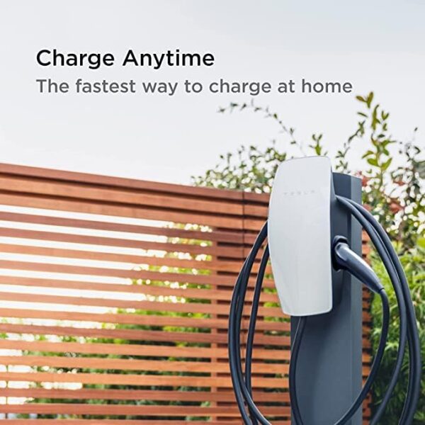 tesla wall connector charger. Charge anytime